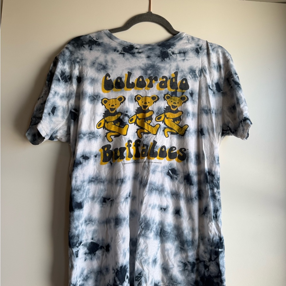 Tie-Dye Colorado Buffaloes Grateful Dead T-Shirt